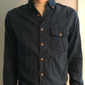 J. Crew Button Down Flannel Shirt (Slim, Size S)